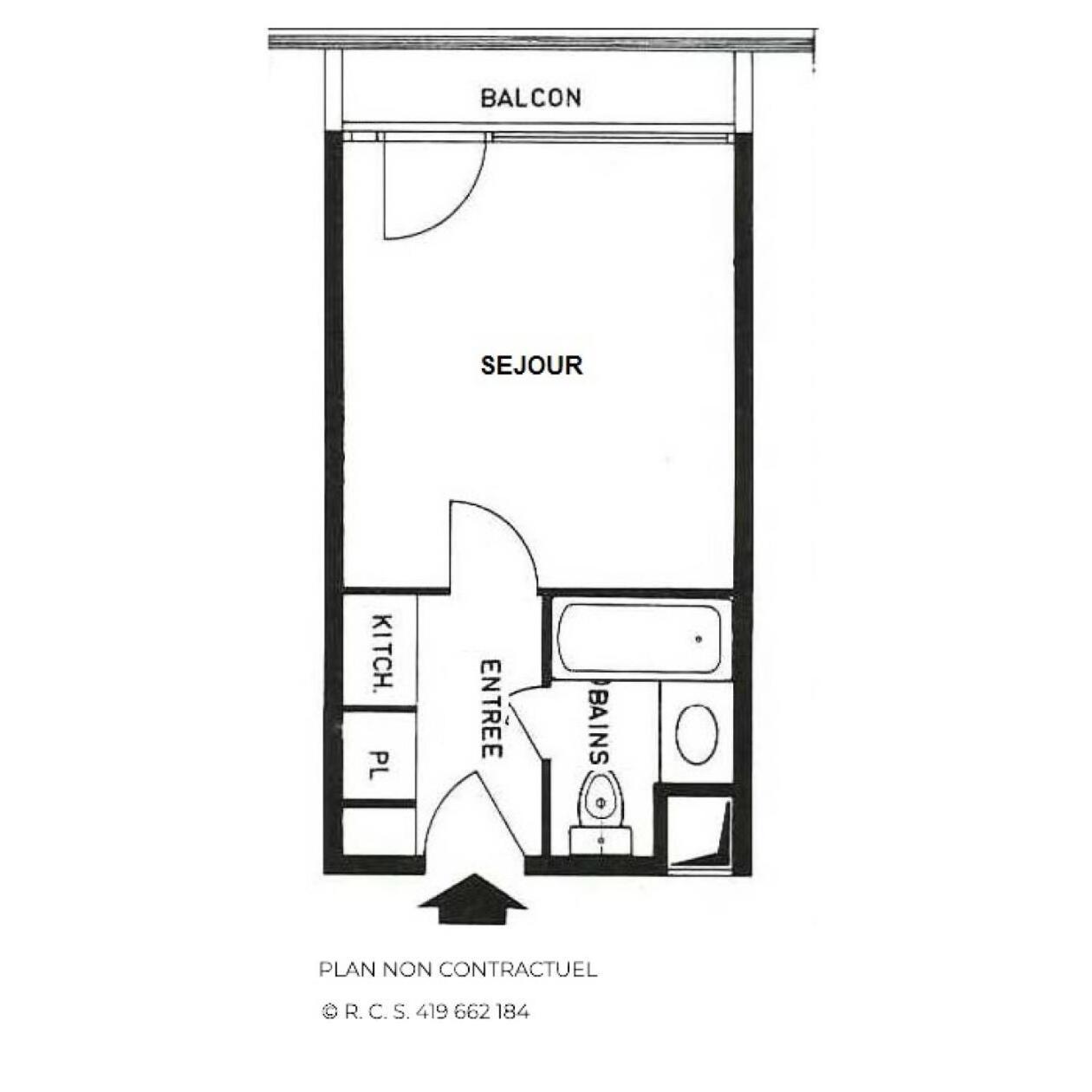 Residence Chaviere - Studio Pour 4 Personnes Avec Balcon Expose Sud Mae-5494 سان-مارتن-دي-بيفيل المظهر الخارجي الصورة